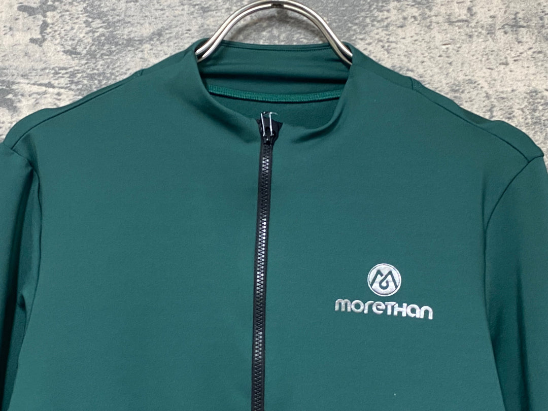 JY217 モーゼン morethan 長袖 サイクルジャージ グリーン L
