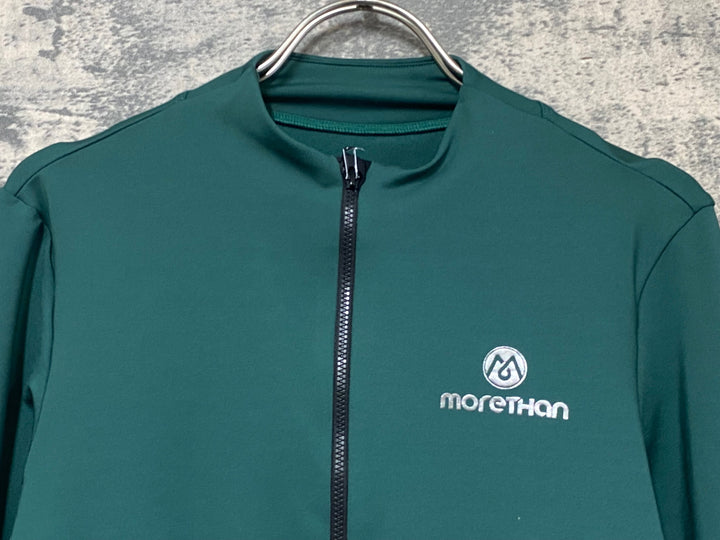 JY217 モーゼン morethan 長袖 サイクルジャージ グリーン L