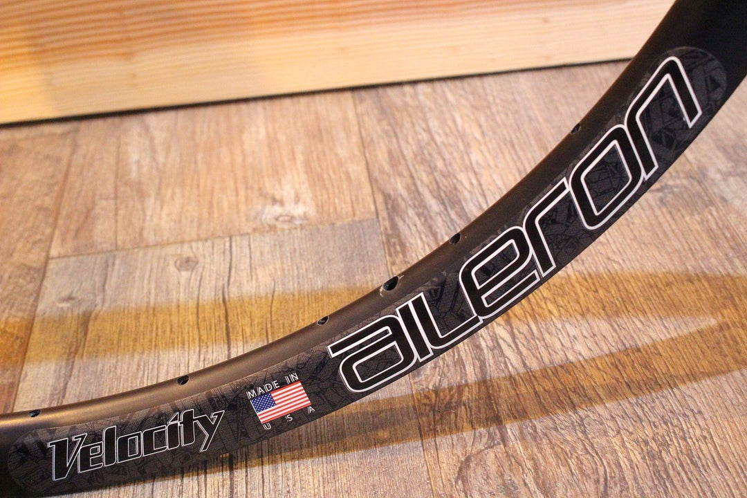 ヴェロシティ Velocity エルロン AILERON アルミ チューブレス リム 650B規格 2本セット 32H 【名古屋店】