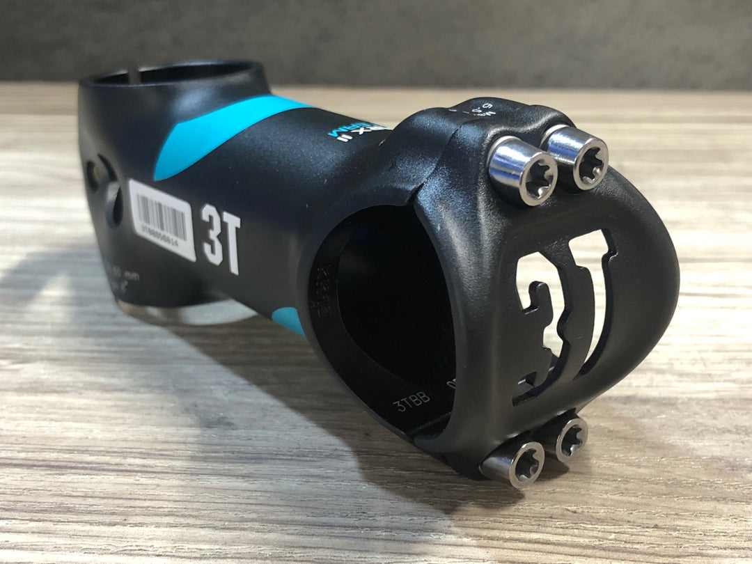 JQ550 3T ARX 2 TEAM アルミステム 黒青 Φ31.8 OS 80mm 6°