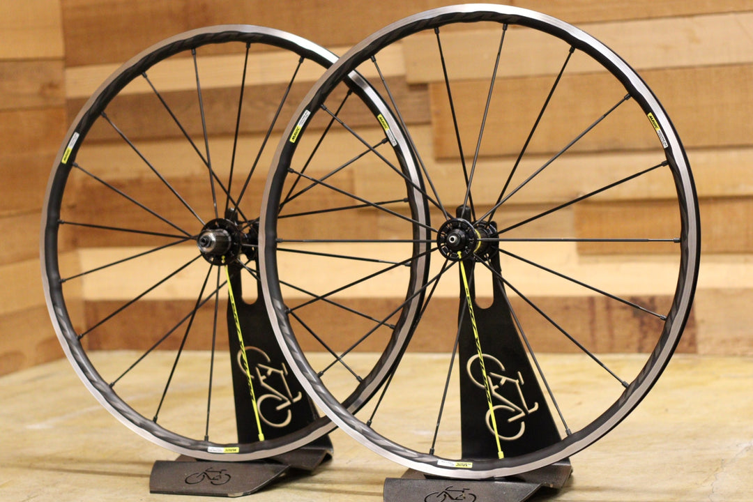 訳あり マヴィック MAVIC キシリウム KSYRIUM プロ PRO SL アルミ クリンチャー ホイールセット シマノ 11S/12S ナローリム 15C 【立川店】