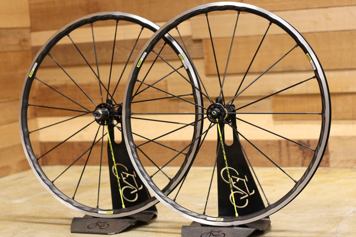 訳あり マヴィック MAVIC キシリウム KSYRIUM プロ PRO SL アルミ クリンチャー ホイールセット シマノ 11S/12S ナローリム 15C 【立川店】