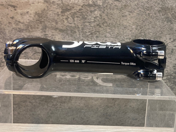 JS039 デダ DEDA ピスタ PISTA アルミ ステム 120mm Φ31.7mm OS 70° 黒