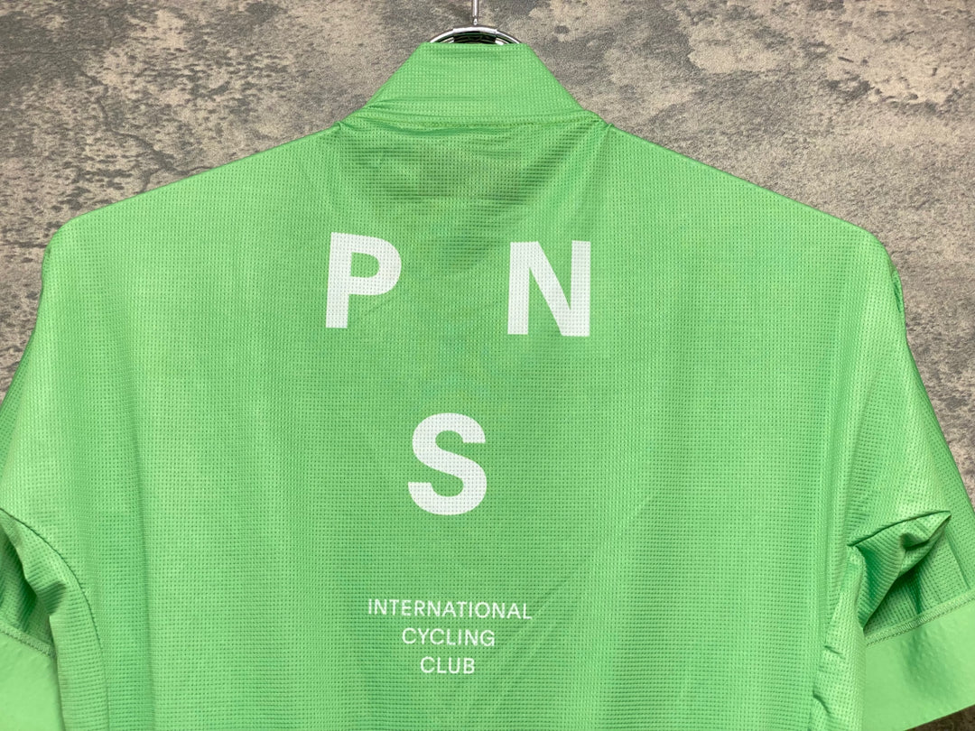KJ280 パスノーマルスタジオ PAS NORMAL STUDIOS Mechanism Jersey 半袖 サイクルジャージ 緑 L