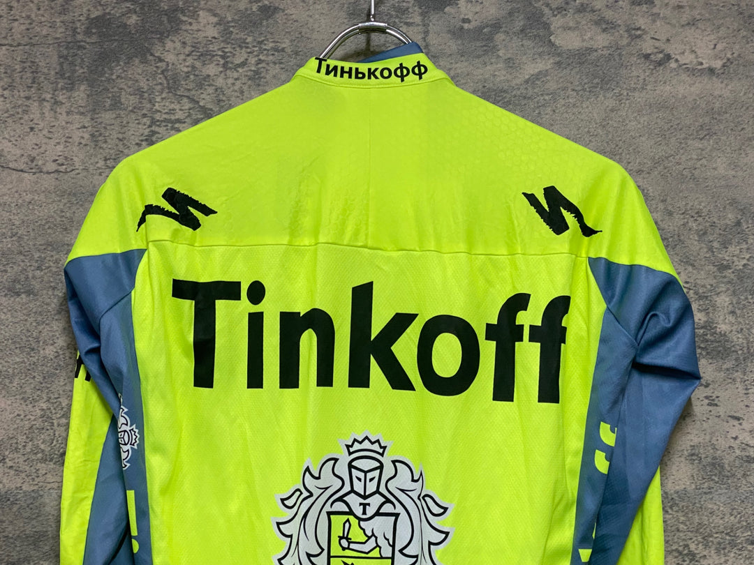 KJ859 スポーツフル sportful 長袖 サイクルジャージ 黄 M TINKOFF