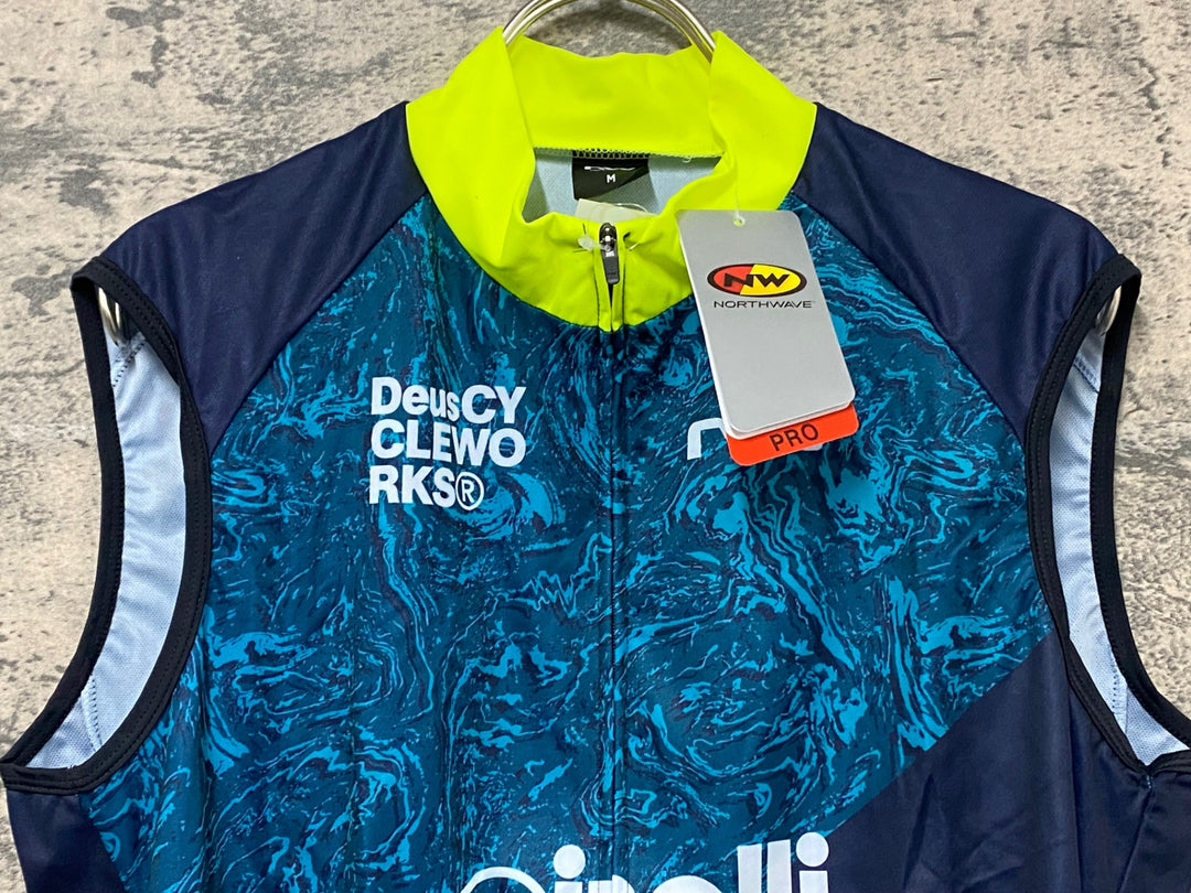 JY893 ノースウェーブ NORTHWAVE TEAM CINELLI SMITH 2021 WINDPROOF LIGHT VEST ジレ サイクルベスト 総柄 M