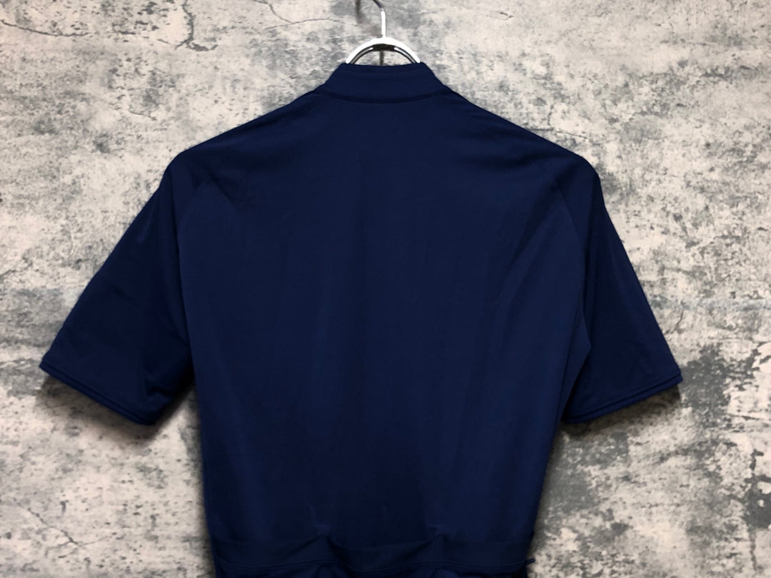 JZ467 ラファ RAPHA MEN'S CORE JERSEY 半袖サイクルジャージ S 青
