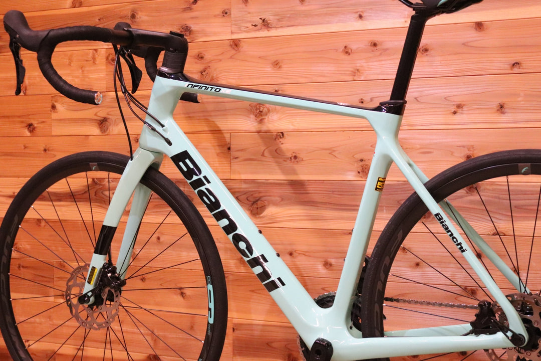 ビアンキ BIANCHI インフィニート INFINITO XE DISC 2024モデル 57サイズ シマノ 105 R7120 12S カーボン ロードバイク 【広島店】
