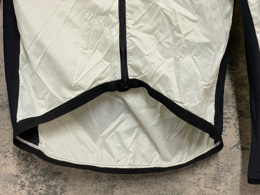 JZ083 アソス ASSOS MILLE GT WIND JACKET C2 長袖 ウィンドブレーカー 白 S
