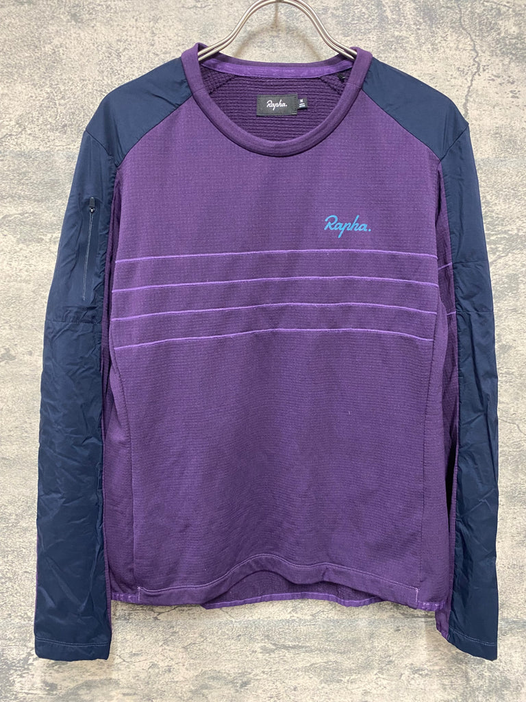 JY129 ラファ Rapha WOMEN'S EXPLORE WINTER LONG SLEEVE TOP 長袖 紫