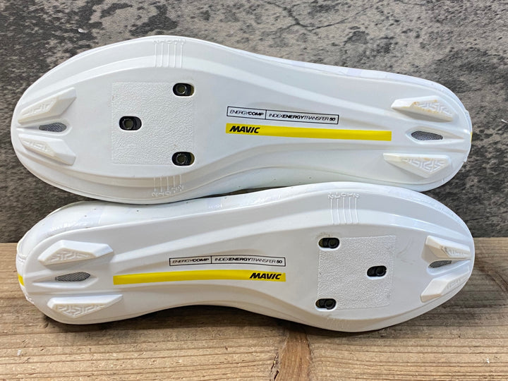 KA360 マヴィック MAVIC コスミック COSMIC ビンディングシューズ SPD-SL EUR41 1/3 白