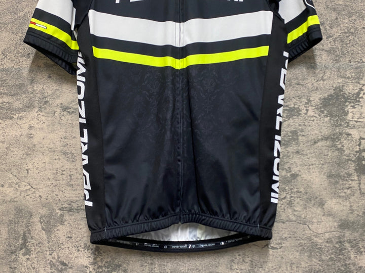 JO282 パールイズミ PEARL iZUMi 半袖サイクルジャージ  黒 黄 M