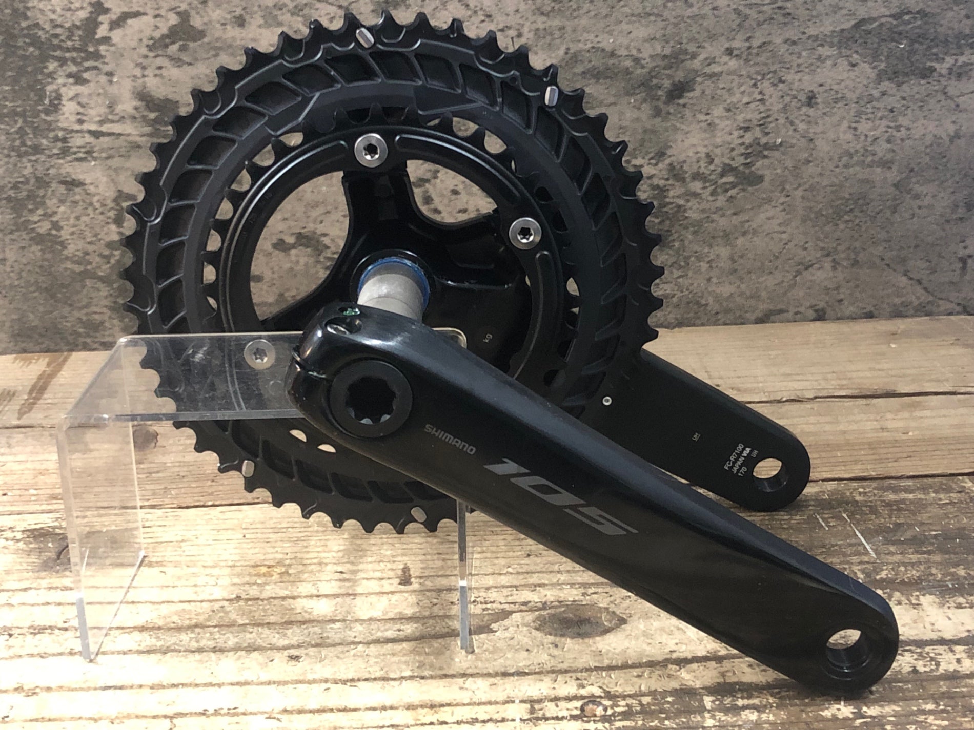 JS768 シマノ SHIMANO 105 FC-R7100 クランクセット 170mm 50/34T