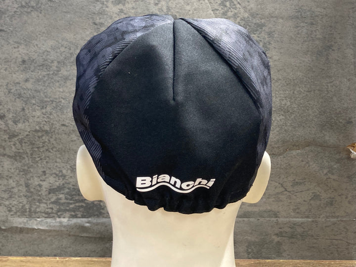 KL011 ビアンキ Bianchi サイクルキャップ 黒 F