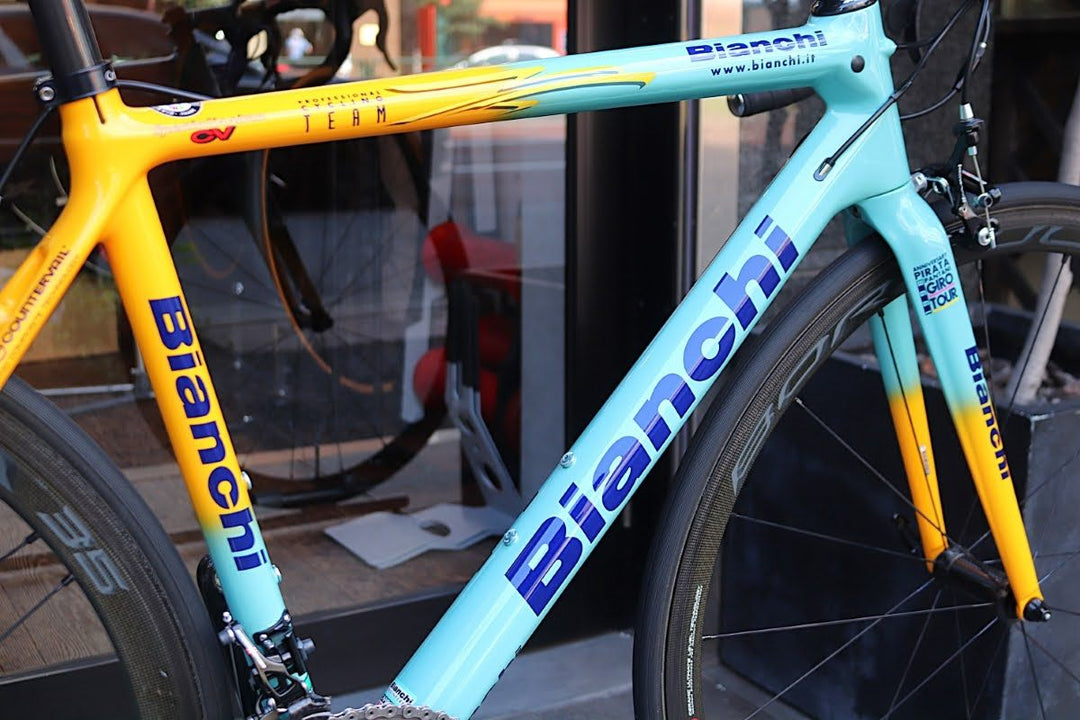 ビアンキ BIANCHI スペシャリッシマ SPECIALISSIMA 2018モデル 53サイズ カンパニョーロ スーパーレコード 11S カーボン ロードバイク 【東京南麻布店】