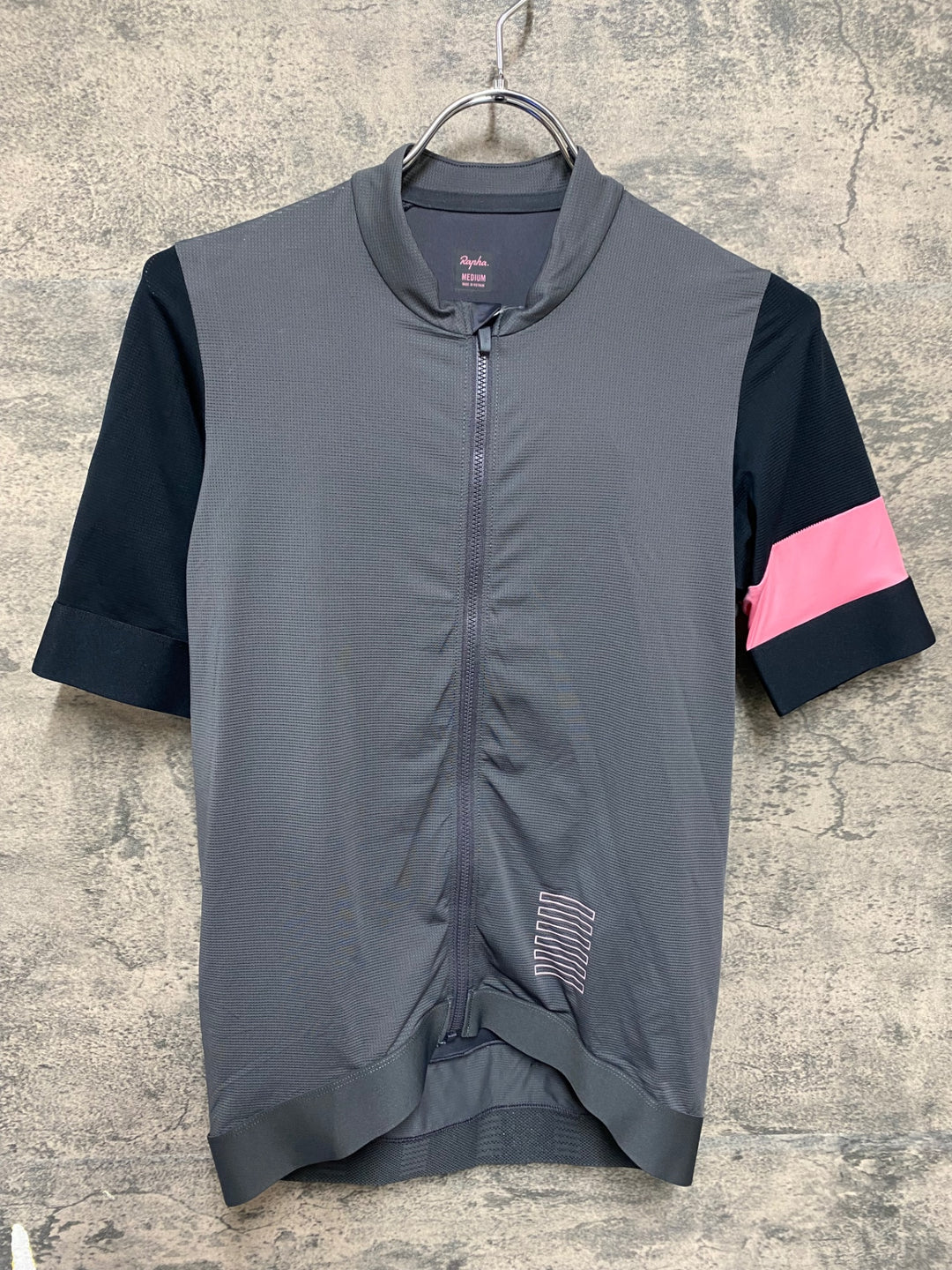 KR165 ラファ Rapha PRO TEAM TRAINING JERSEY 半袖 サイクルジャージ グレー M