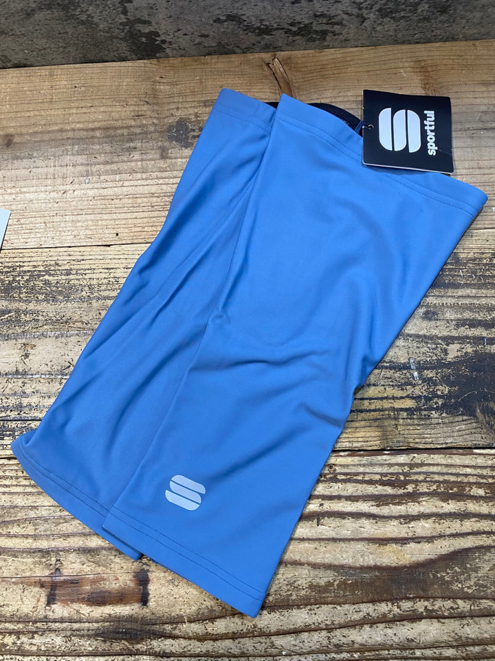 KJ843 スポーツフル sportful knee warmers 裏起毛 ニーウォーマー 青 L