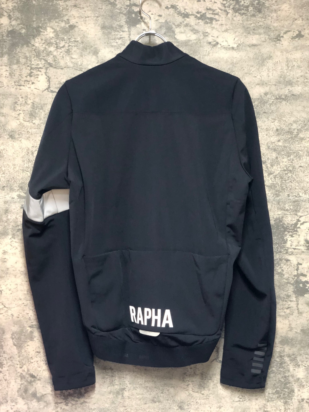 KM131 ラファ Rapha PRO TEAM WINTER JACKET 長袖 サイクルジャケット 紺 L