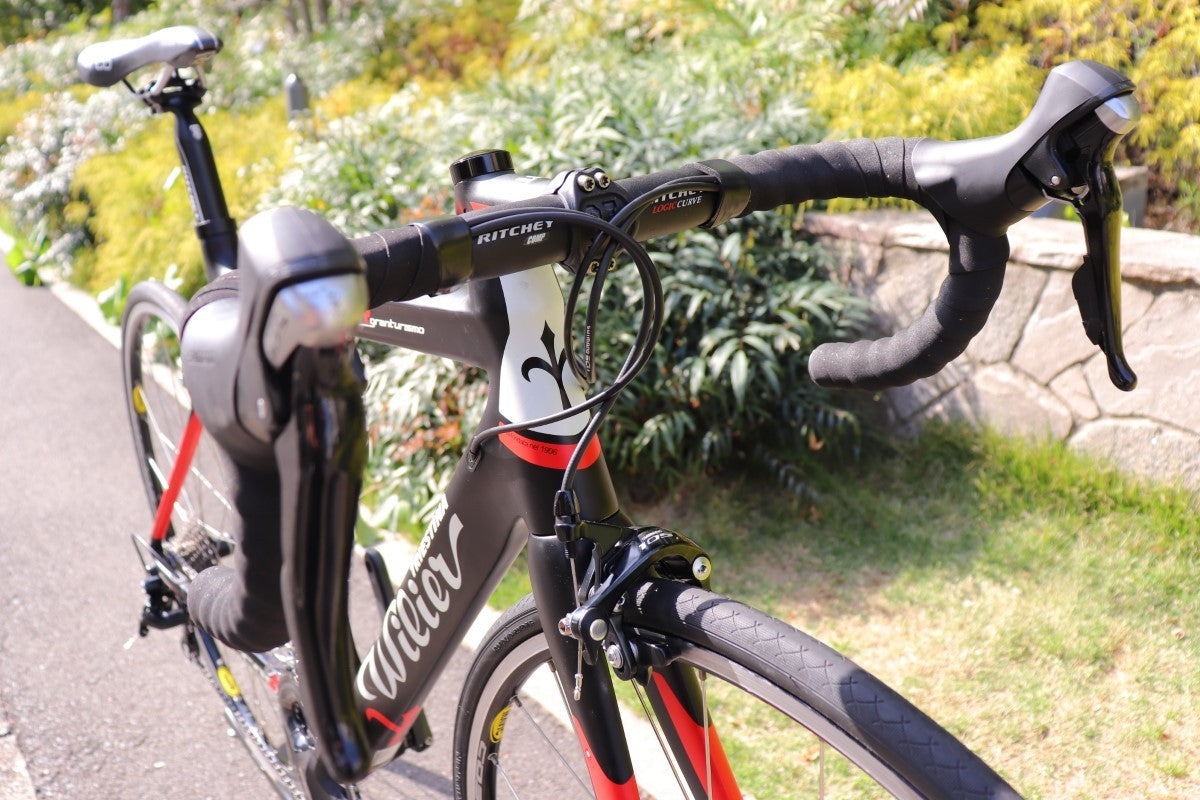 【譲渡済み】ウィリエール Wilier Granturismo 2016 フルカーボン 105 Mサイズ マットブラック ウィリエール Wilier グランツーリズモR GRANTOURISMO R 2016 Mサイズ