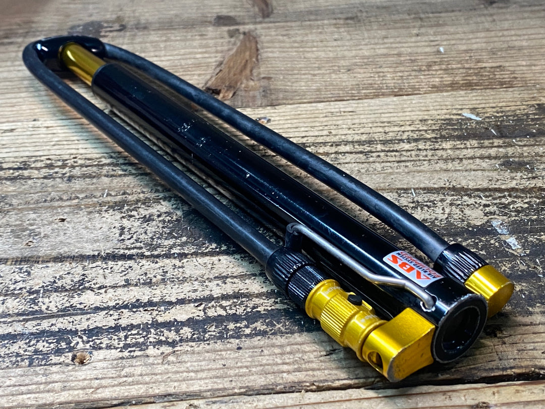 JM618 レザイン LEZYNE MICRO FLOOR DRIVE HP 空気入れ ポンプ 黒 ※ガリ傷
