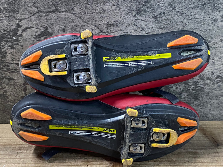 JU427 マヴィック MAVIC キシリウム KSYRIUM ビンディングシューズ 赤 EUR40 ソール傷あり