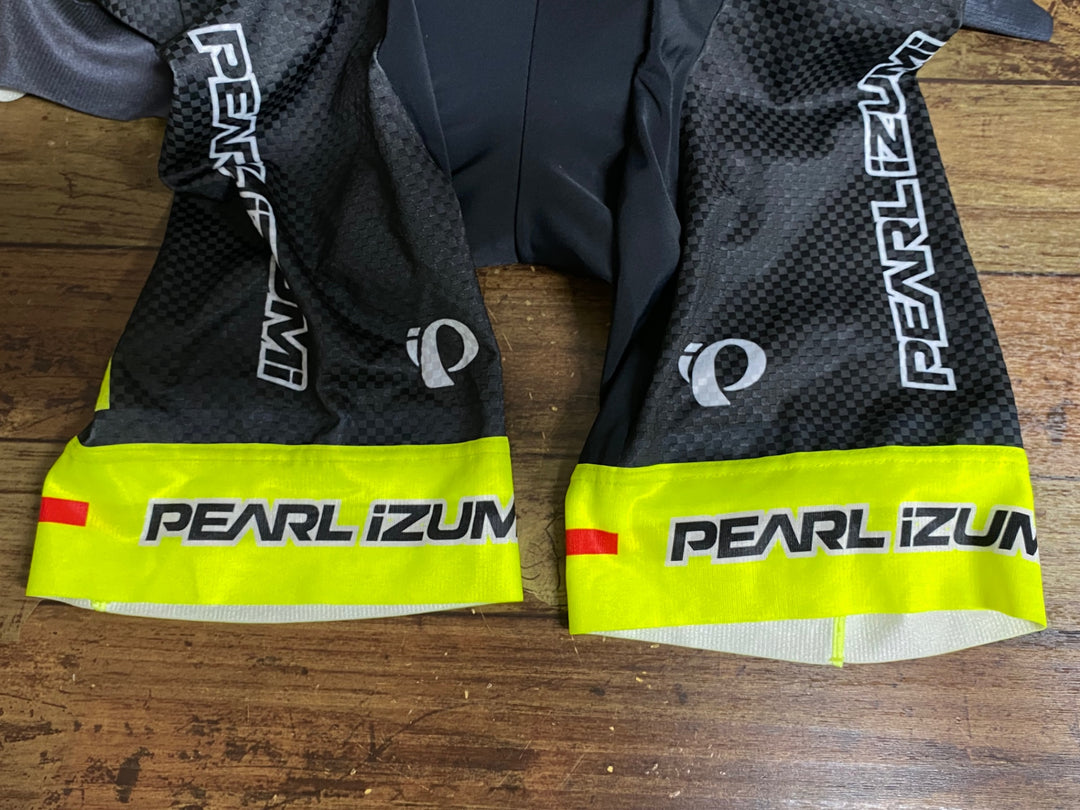 JK677 パールイズミ PEARL iZUMi 半袖 ワンピース 黒 M
