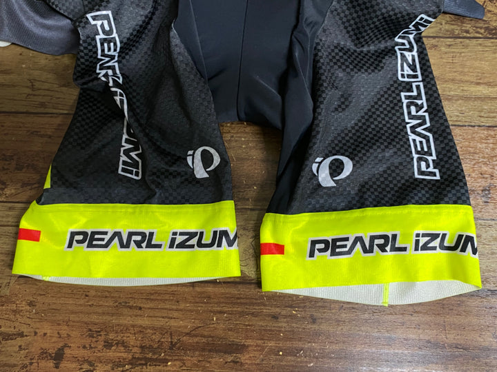 JK677 パールイズミ PEARL iZUMi 半袖 ワンピース 黒 M