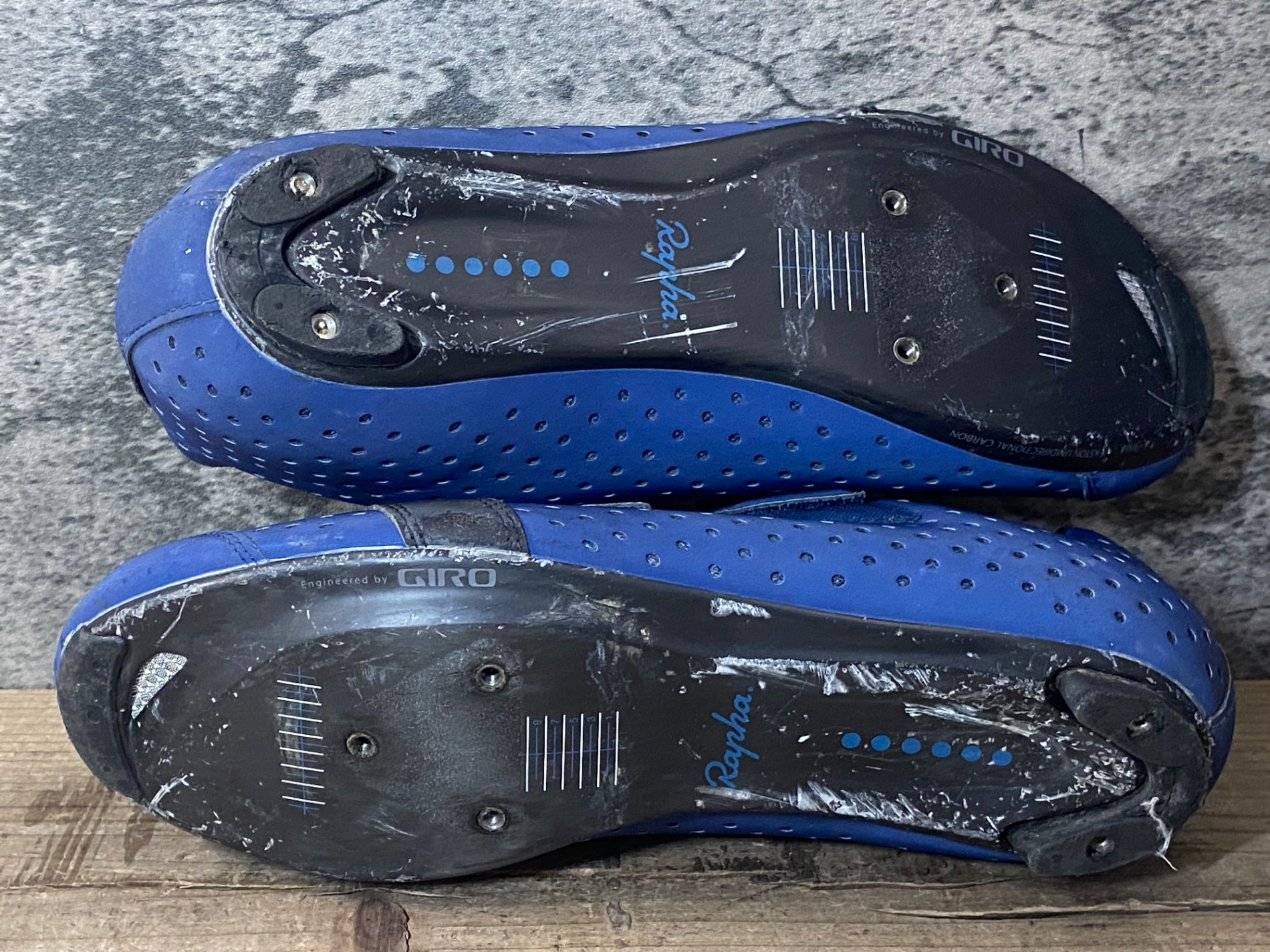 JU978 ラファ Rapha CLIMBER'S SHOE ビンディングシューズ 3穴 紺 EU43