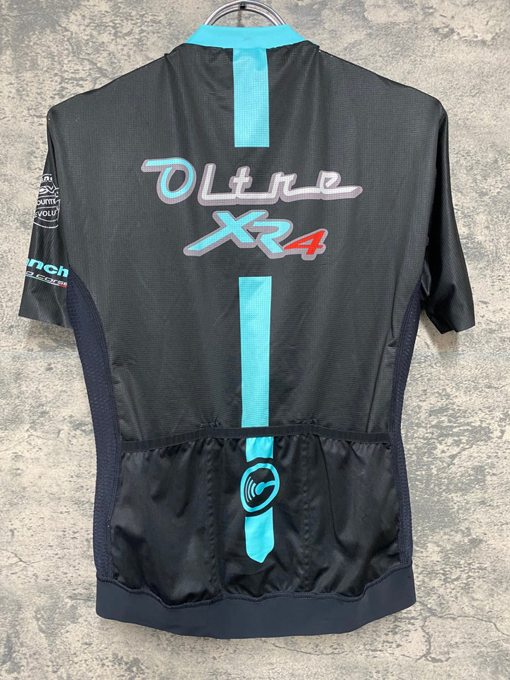 JS699 ビアンキ Bianchi 半袖 サイクルジャージ OLTRE XR4 黒 M