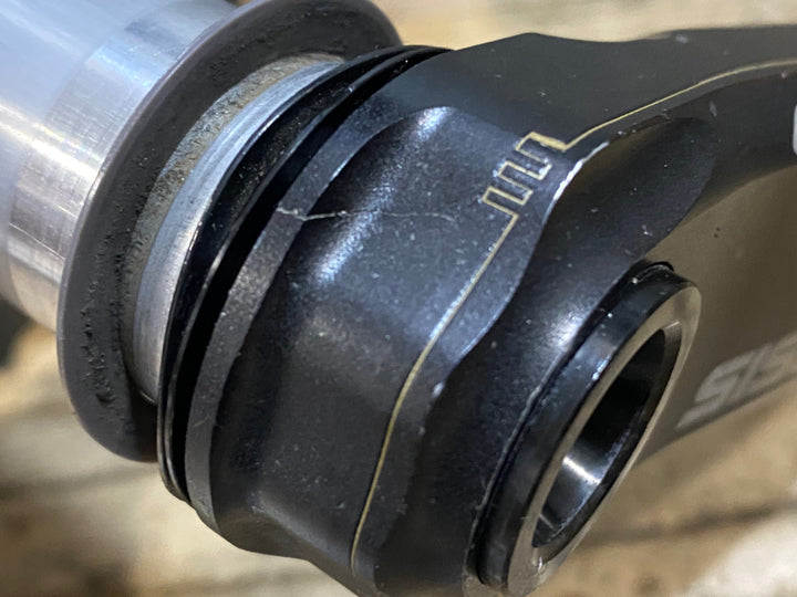 JT396 POWER 2 MAX NGeco パワーメーター付 Cannondale SISL2 クランクセット 170mm 52/36T 11S 接続確認済み ※左アームクラックのためジャンク