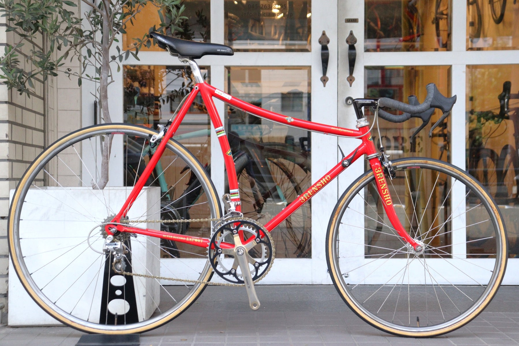 3連勝 3RENSHO パシュート 1980年頃 スギノ 75 MIX 6S クロモリ ロード