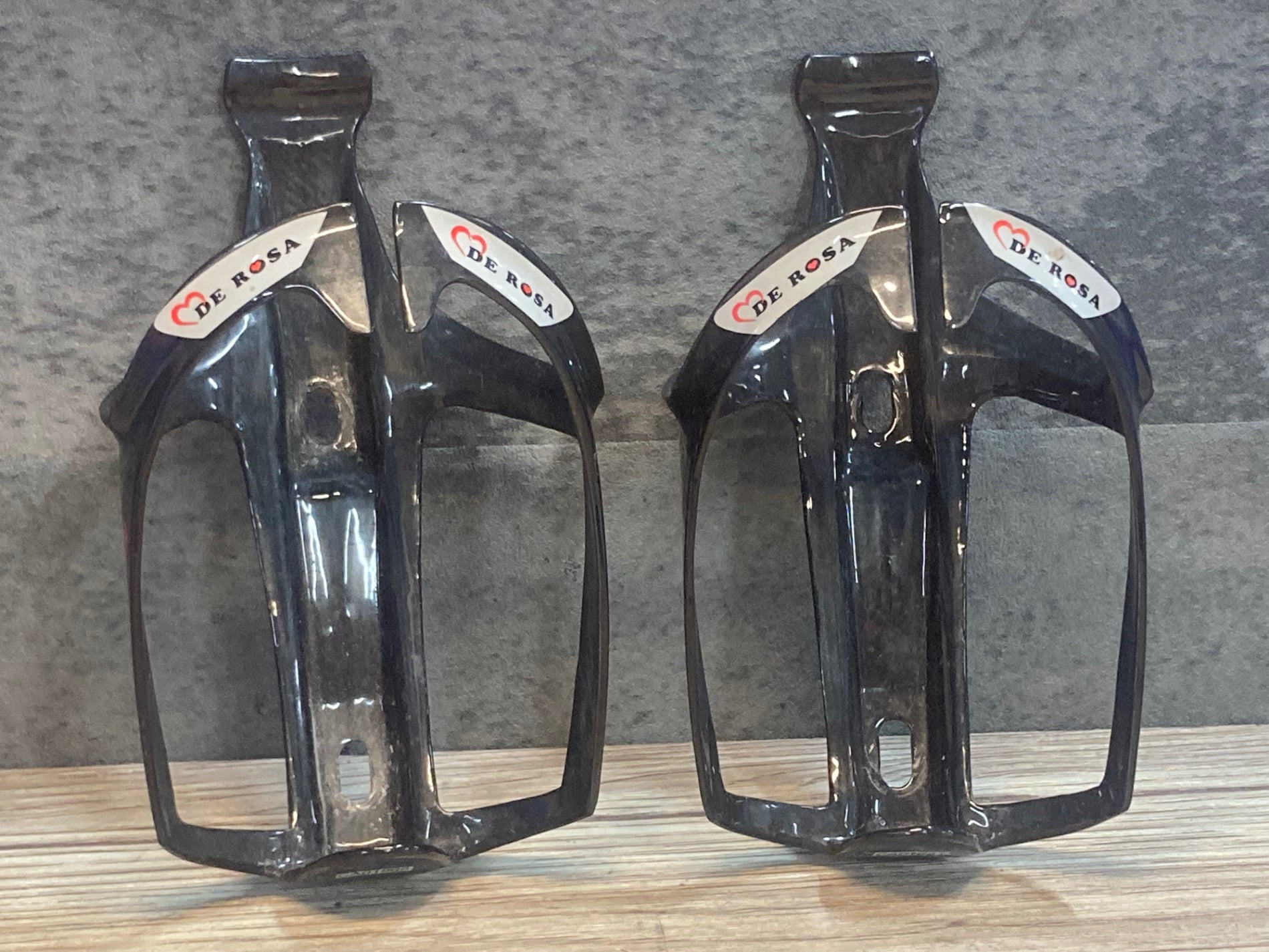 De Rosa カーボンボトルケージ 2個セット デローザ DEROSA カーボン ボトルケージ 2個