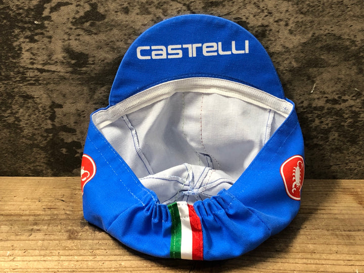 KC798 チネリ Cinelli サイクルキャップ 青 ワンサイズ