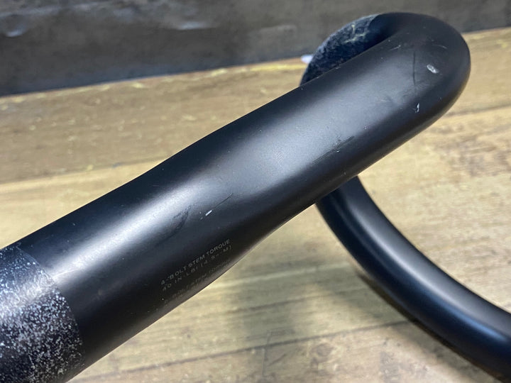 JU424 スペシャライズド SPECIALIZED S-WORKS SHALLOW BEND カーボン ドロップハンドル Φ31.8 ブラケットC-C400mm