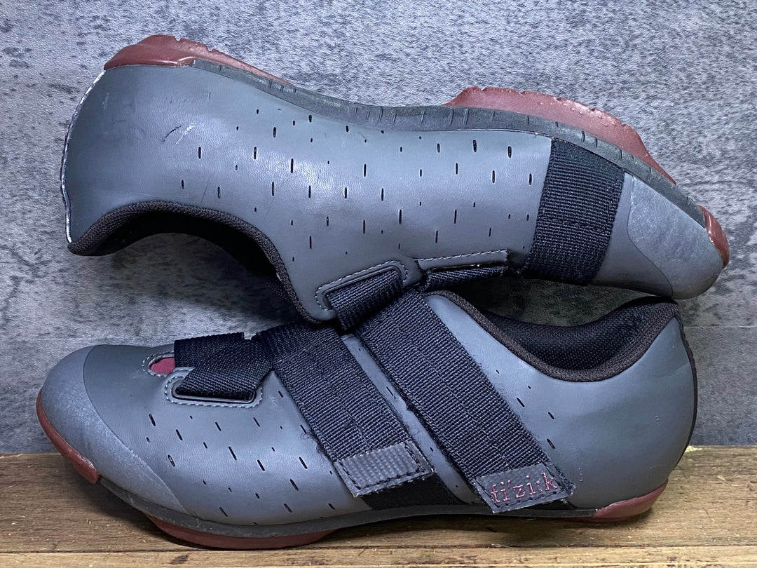 JJ149 フィジーク fizik テラ TERRA POWERSTRAP X4 ビンディングシューズ EU39.5 SPD 黒