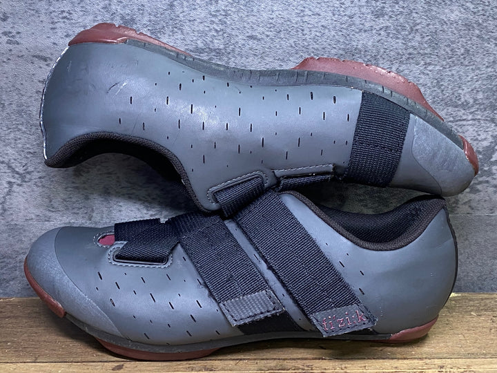 JJ149 フィジーク fizik テラ TERRA POWERSTRAP X4 ビンディングシューズ EU39.5 SPD 黒