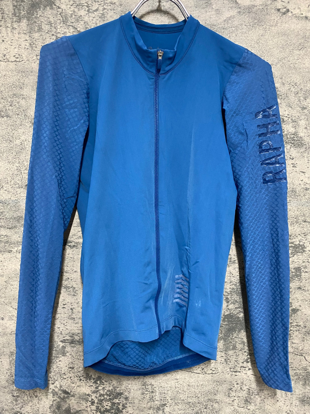 JU322 ラファ Rapha LS AERO JERSEY 長袖 サイクルジャージ ブルー SMALL