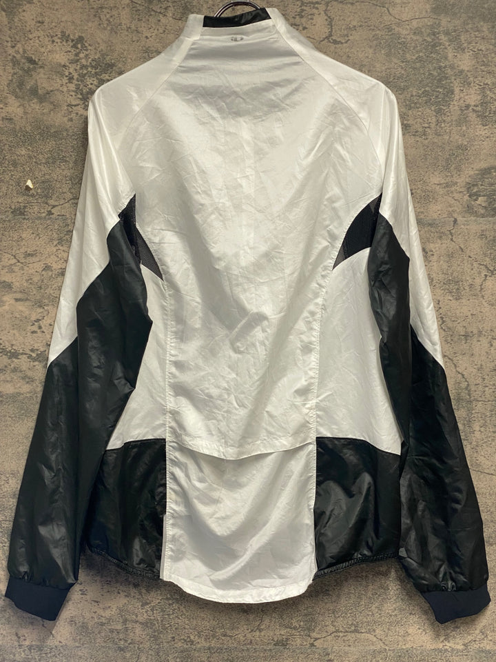 JP370 パールイズミ PEARL iZUMi 長袖 ウィンドブレーカー 白 XL ※汚れ有