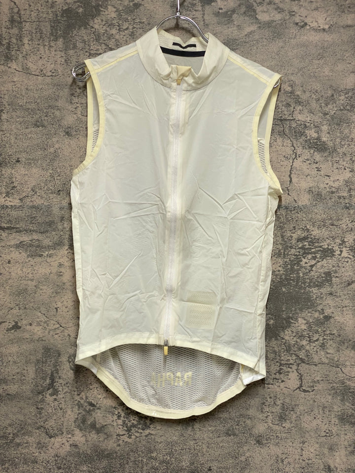 JT421 ラファ RAPHA PRO TEAM LIGHTWEIGHT GILET ジレ ベスト 白 M