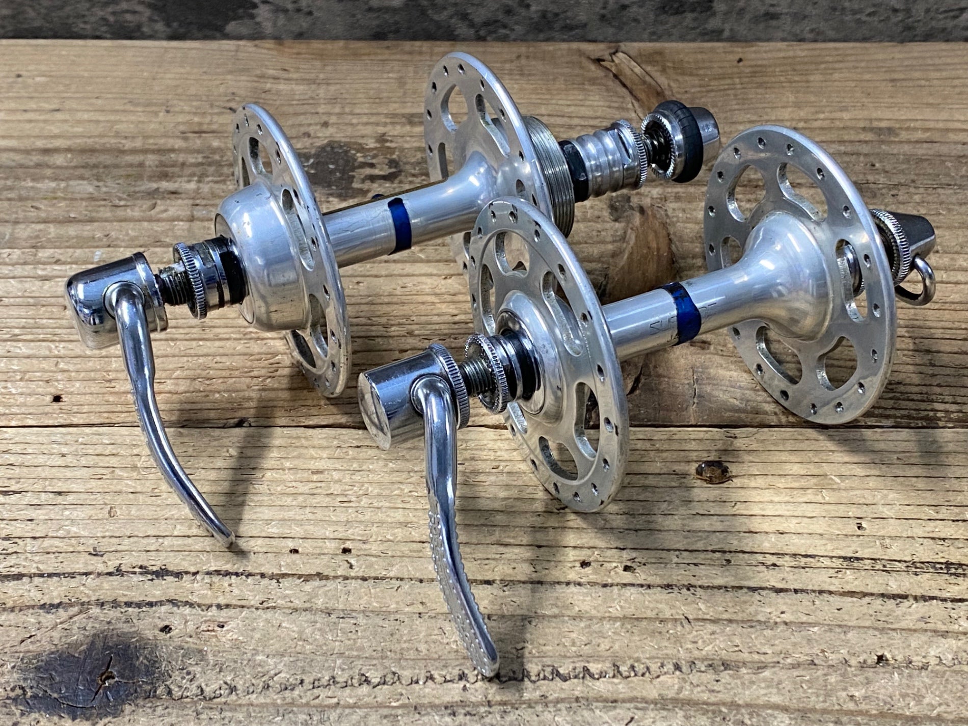 サンツアー　シュパーブ　ハブ　ホイールセット KJ633 サンツアー SUNTOUR シュパーブ SUPERBE 前後ハブ 36H 競輪 NJS