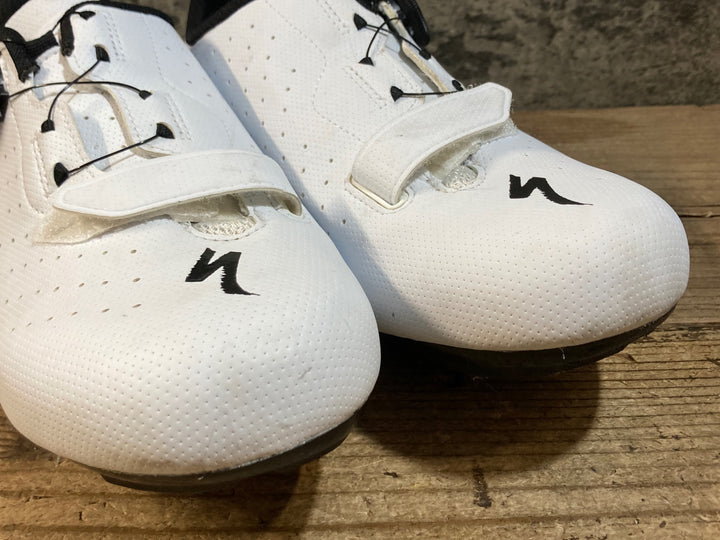 KG901 スペシャライズド SPECIALIZED トーチ TORCH 1.0 ビンディングシューズ EU43 3穴 白