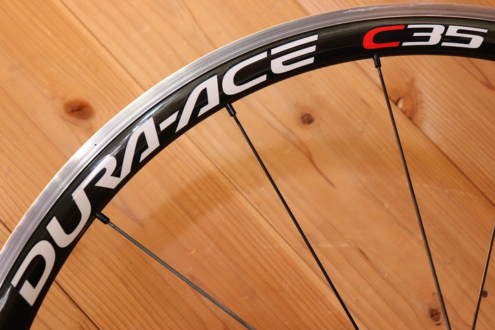 シマノ SHIMANO デュラエース DURA-ACE WH-7900 C35 CL アルミ/カーボン クリンチャー ホイールセット シマノ 10S ナローリム 15C 【芦屋店】