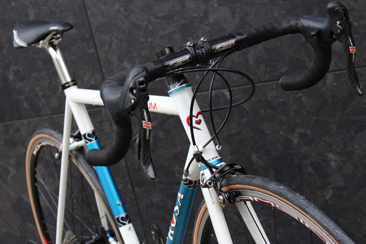 デローザ DE ROSA コルム CORUM 2011モデル 54サイズ カンパニョーロ レコード 11S クロモリ ロードバイク 【福岡店】
