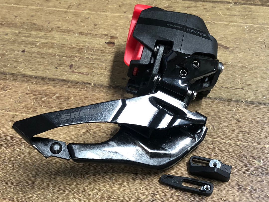 JZ381 スラム SRAM フォース FORCE eTap AXS D2 直付 フロントディレイラー 2x12S バッテリーなし