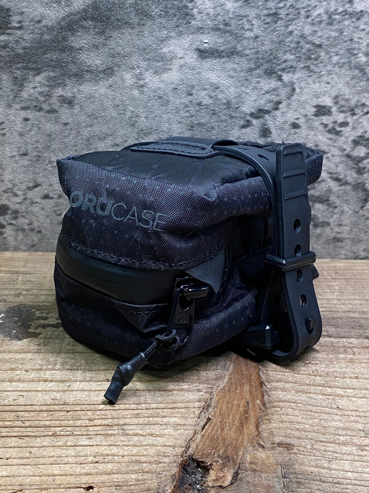 JK021 オルケース ORUCASE SADDLE BAG HC サドルバッグ 黒 0.6L