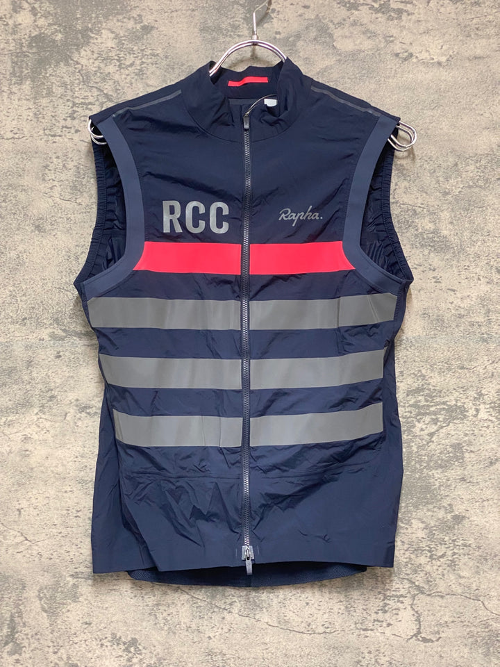 KA627 ラファ Rapha RCC PRO TEAM LIGHTWEIGHT GILET ジレ サイクルベスト M