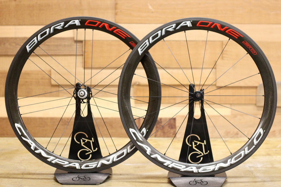 カンパニョーロ CAMPAGNOLO ボーラワン BORA ONE 50 カーボン クリンチャー シマノ 11S/12S ホイールセット 17C 【立川店】