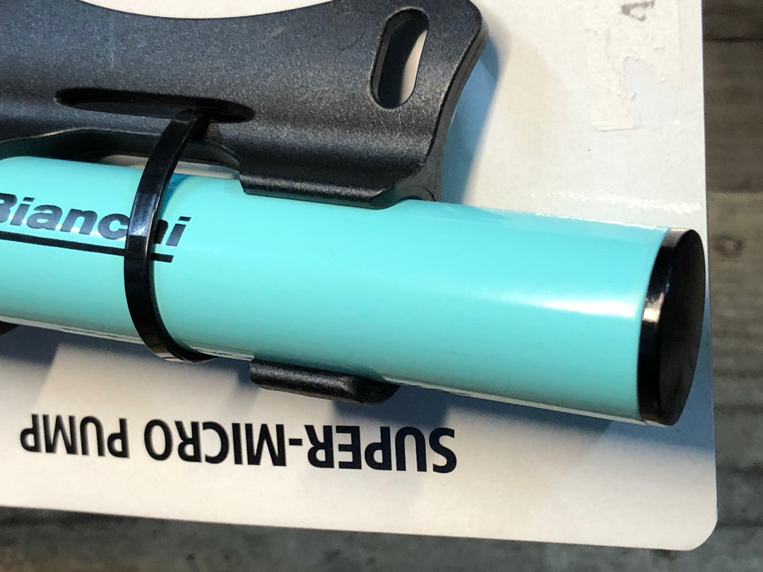 JQ744 ビアンキ Bianchi SUPER MICRO PUMP 携帯ポンプ 空気入れ チェレステ