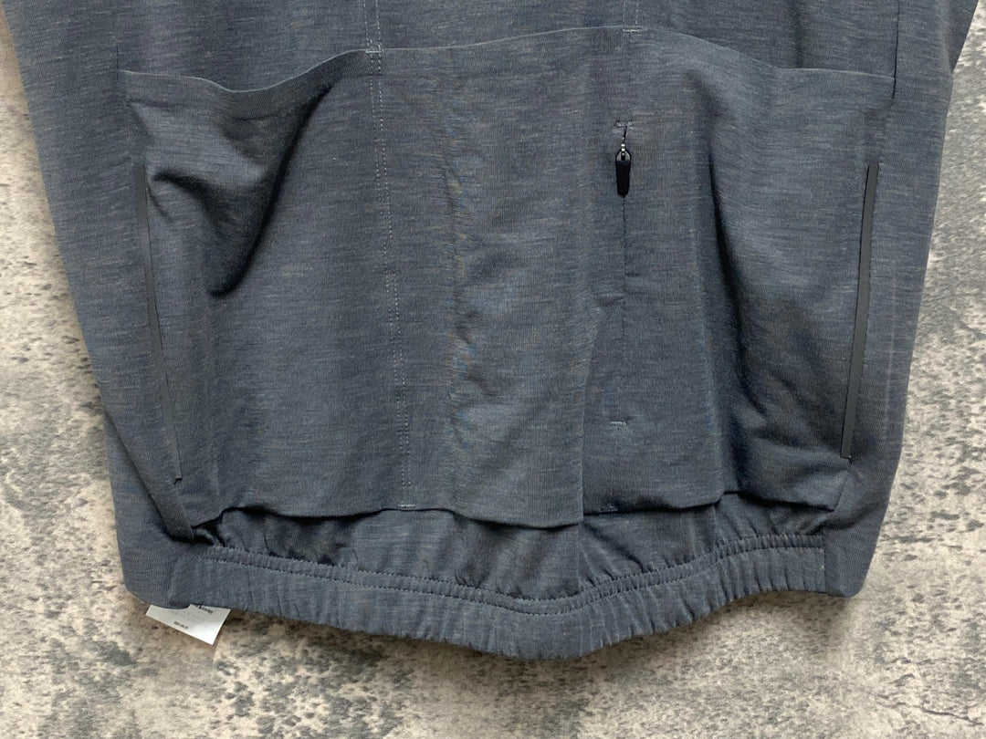JV691 スペシャライズド SPECIALIZED RBX MERINO JERSEY SS 半袖 サイクルジャージ グレー S
