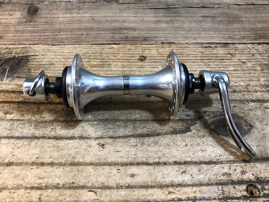 KG438 カンパニョーロ CAMPAGNOLO レコード チタニウム Record Titanium フロント ハブ OLD100 32H